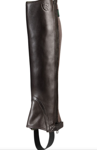 Ariat Kendron Half Chap Black Adult Unisex